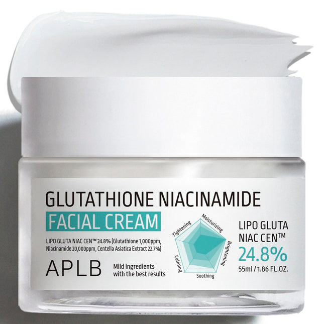APLB  Glutathione Niacinamide Facial Cream 55ml 1 Pack