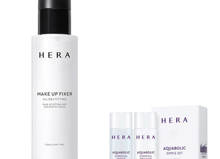 HERA  Makeup Fixer 110ml + Aquabolic Simple Basic Skincare Set A 2 Items, 1 Set