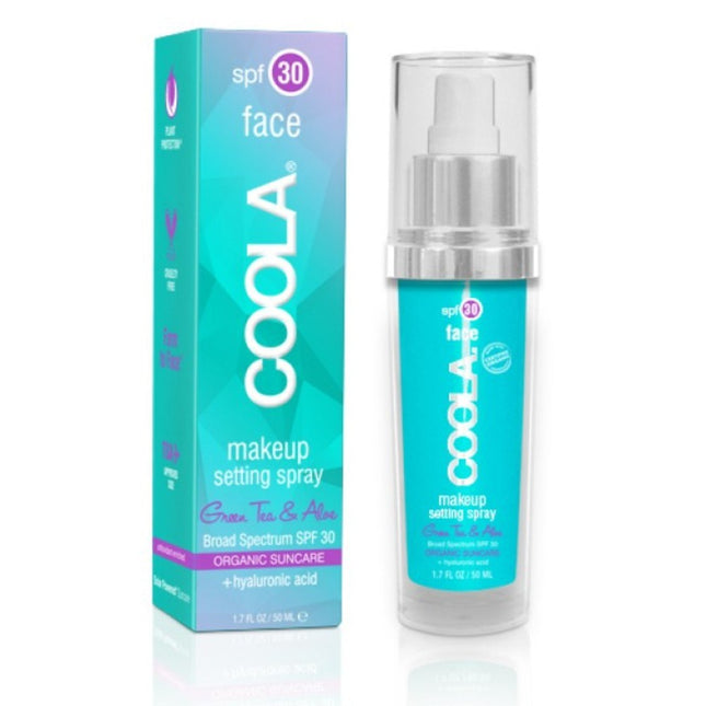 COOLA Coola Organic Makeup Setting Spray Green Tea & Aloe SPF 30 50ml 1 Count
