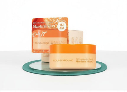 ROUNDAROUND Jeju Moisture Tangerine Vita C Eye Patch 60ea