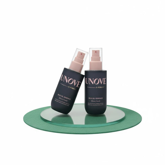 UNOVE Silk Oil Hair Essence 70ml Set Choose 1 of 2 types Tender Bloom  Warm Petal