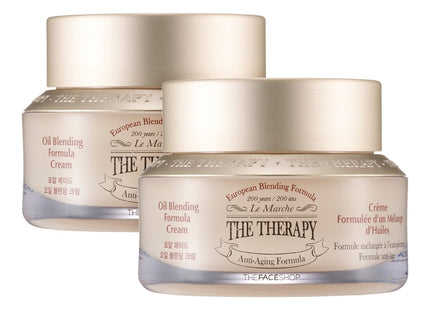 THE FACE SHOP THE THERAPY ROYAL MADE OIL BLENDING CREAM, 50ml, 2count