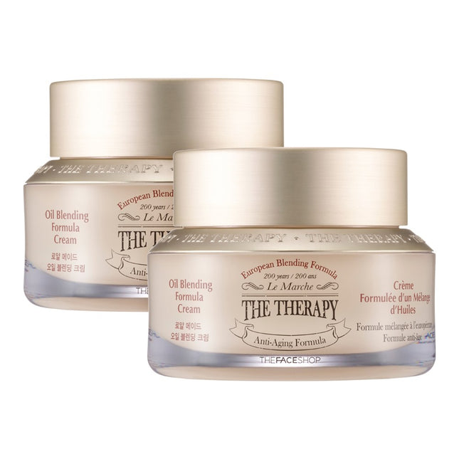 THE FACE SHOP THE THERAPY ROYAL MADE OIL BLENDING CREAM, 50ml, 2count