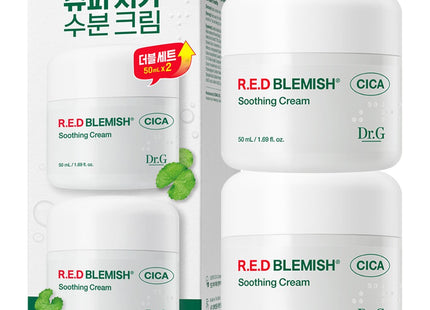 DR.G  Red Blemish Cica Soothing Cream Duo Set, 100ml, 1 Count