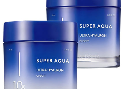 MISSHA  Super Aqua Ultra Hyalon Cream 70ml, 2 count