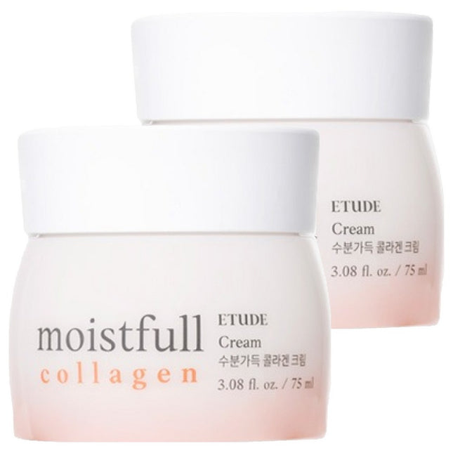 ETUDE HOUSE  Moistfull Collagen Cream 75ml 2 Pack