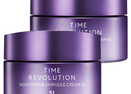 MISSHA  Time Revolution Night Repair Ampoule Cream 5X, 50ml, 2 Count