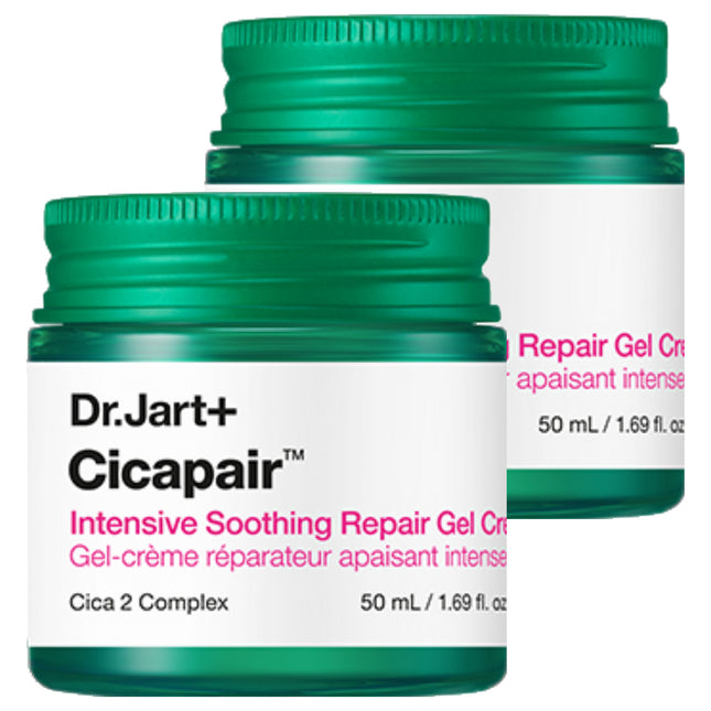 DR.JART+  Cicapair Intensive Soothing Repair Gel Cream, 50ml, 2 Count