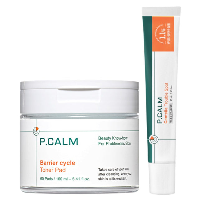 BERRI CYCLE Toner Pad 60ea + Centella Trouble Spot 15ml