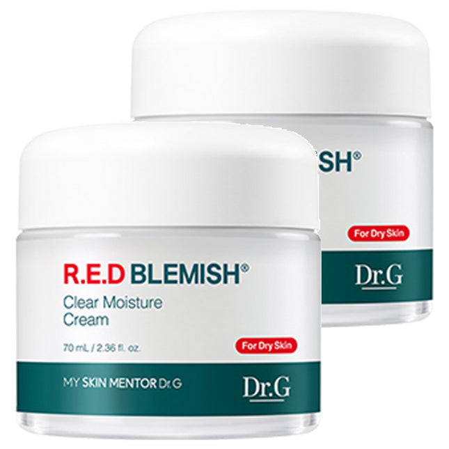 DR.G  Red Blemish Clear Moisture Cream 70ml 2 Pack