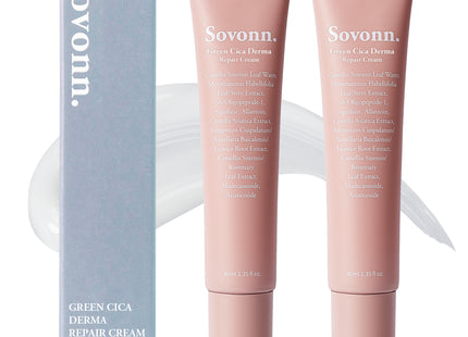 SOBON  Green Cicada Derma Repair Cream 40ml 2-Pack