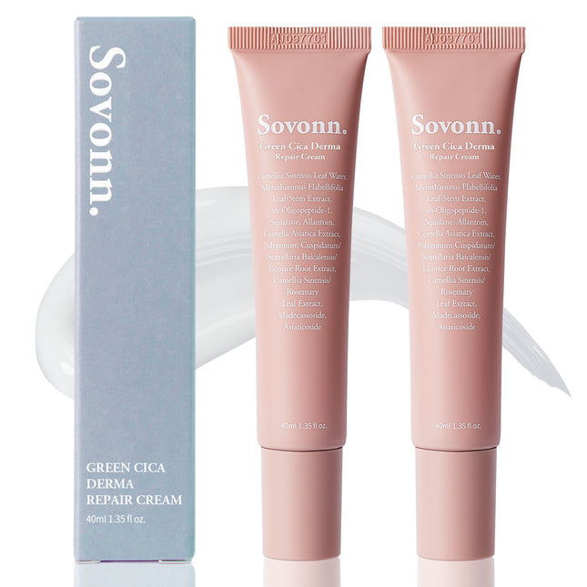 SOBON  Green Cicada Derma Repair Cream 40ml 2-Pack