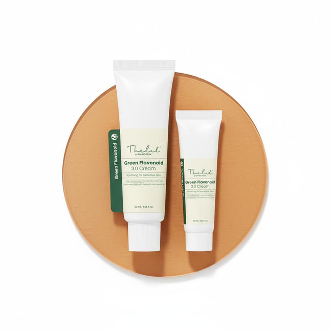 THE LAB BY BLANCDOU Green Flavonoid Calming Cream Set 50ml + 30ml