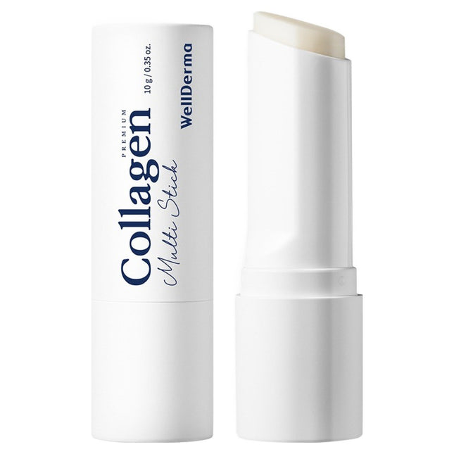 WELLDERMA  Premium Low Molecular Collagen Wrinkle Multi Stick Multi Balm, 10g, 1 Count