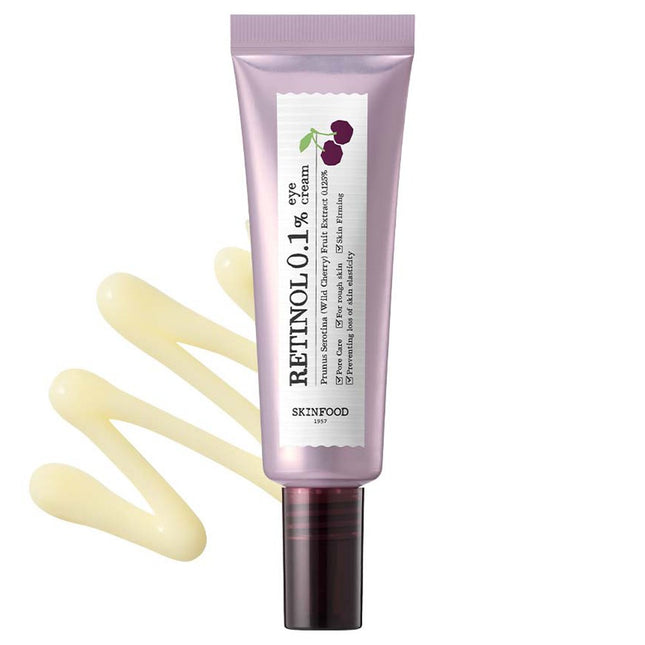 SKINFOOD  Black Cherry Retinol 0.1 Eye Cream, 30ml, 1 count
