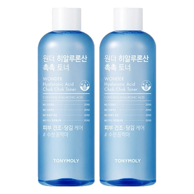 TONYMOLY  Wonder Hyaluronic Acid Moist Toner, 500ml, 2 Pack
