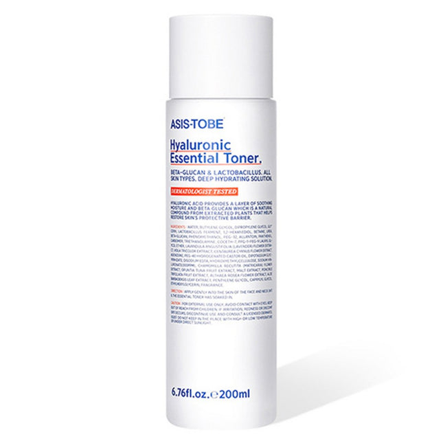 ASISTOBEAUTY  Hyaluronic Essential Toner, 200ml, 1 count