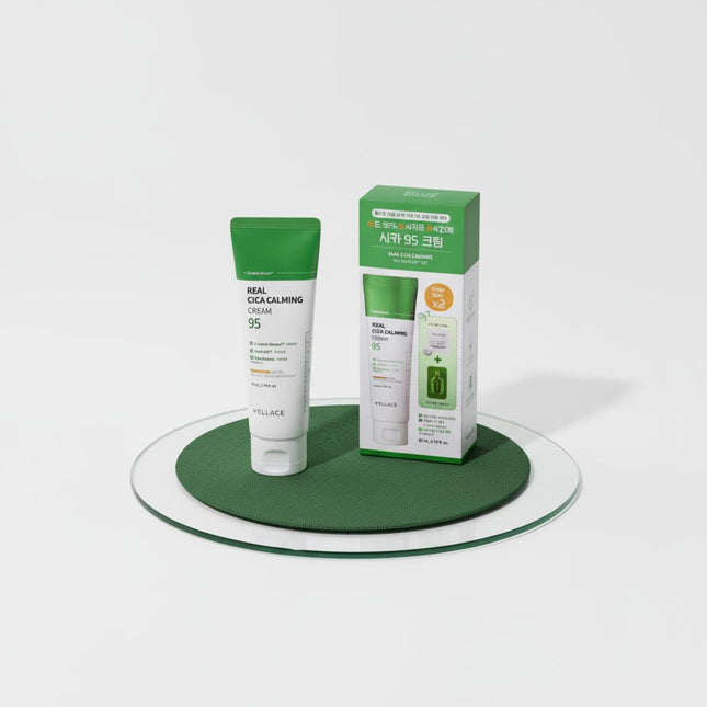 WELLAGE Real Cica Calming 95 Cream 80ml +20ml