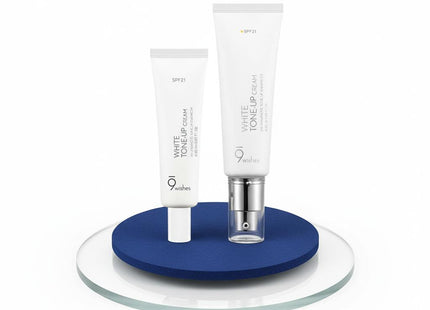 9 WISHES Vegan White Tone-Up Cream 50ml +20ml Special Gift