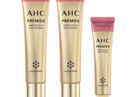 AHC  Capture Core Lifting Eye Cream Season 12 40ml x2 + 12ml Set