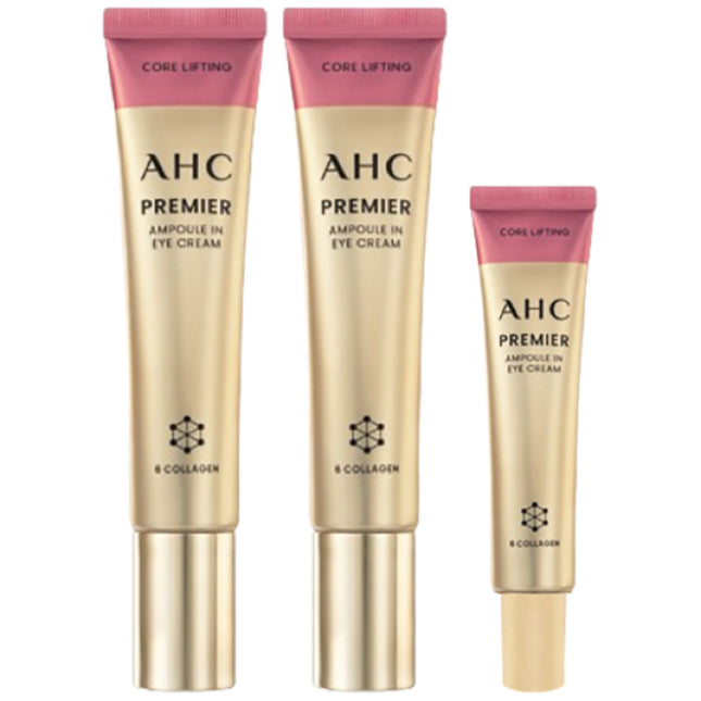 AHC  Capture Core Lifting Eye Cream Season 12 40ml x2 + 12ml Set