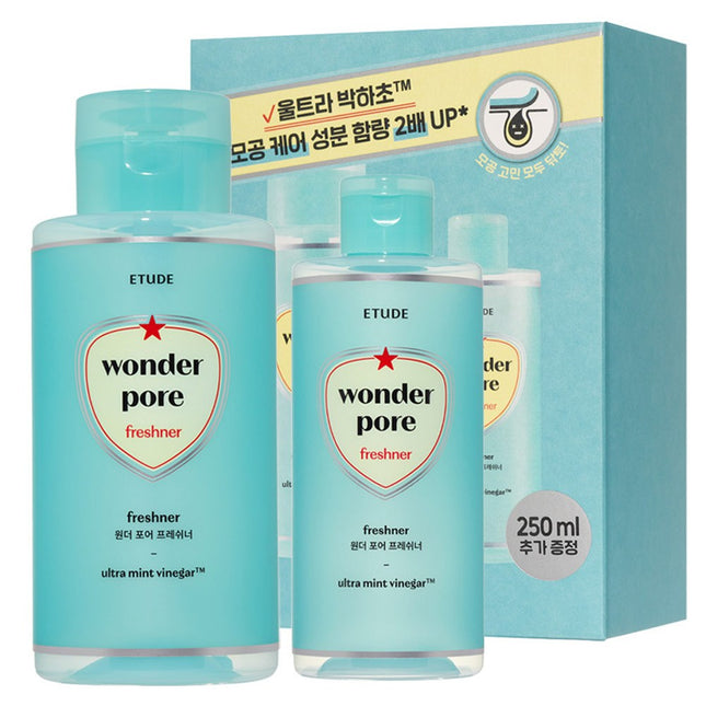 ETUDE  Wonder Pore Freshner Toner 500ml + 250ml Set