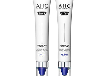 AHC  Pro Shot Hyaluronic Deep Volume 5 Capsule Infused Eye Cream For Face, 30ml, 2 Count