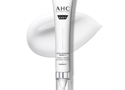 AHC  Pro Shot Gluta Activation Bright 3 Capsule Infused Eye Cream for Face, 30ml, 1 Count