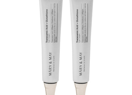 MARIENMAY  Tranexamic Acid + Glutathione Eye Cream, 2 Count