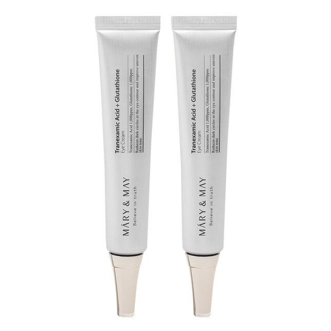MARIENMAY  Tranexamic Acid + Glutathione Eye Cream, 2 Count