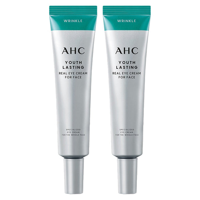 AHC  Youth Lasting Real Eye Cream for Face, 35ml, 2 Count