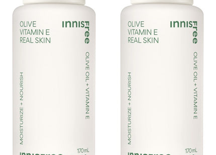 INNISFREE  Olive Vitamin E Real Skin 170ml 2 Count