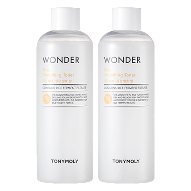 TONYMOLY  Wonder Rice Smoothing Toner, 500ml, 2 Pack