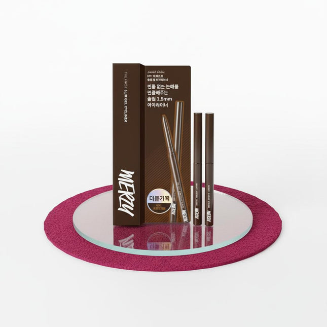 MERGE Merge The First Slim Gel Eyeliner Double Set