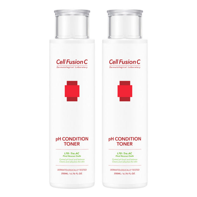 CELL FUSION C  Triac pH Balancing Toner 200ml 2 Pack