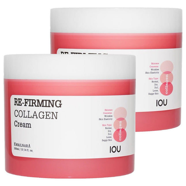 IOU  Reaffirming Collagen Cream, Set of 2