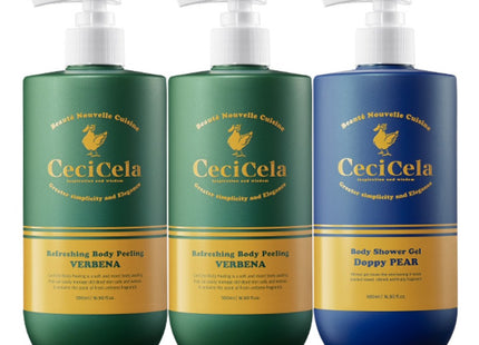 CECICELLA  Body Peeling 2p + Dopipier Set, 1 Set