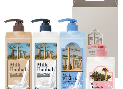 MILK BAOBAB  Hair & Body Gift Set White Musk Scent, 1 Set