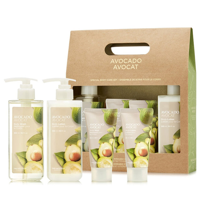 THE FACE SHOP  Avocado Special Body Care Set, 1 count