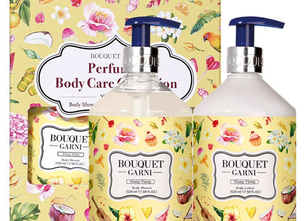 BOUQUET GARNI  Ylang Ylang Body Wash + Body Lotion Set, 1 Set