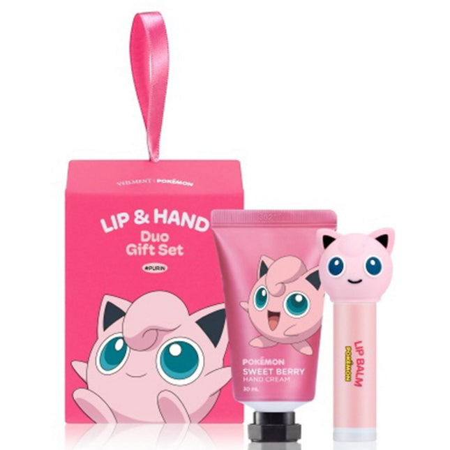 BELLMAN  Purin Lip & Hand 2 Type Set, 1 pc