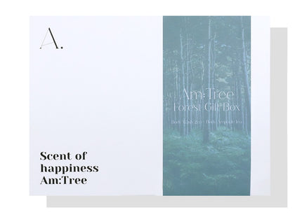 AMTREE  Perfumed Body Care Gift Set Fragrance Forest Calm Green Woody & Herb (Wash 2P + Lotion 1P)