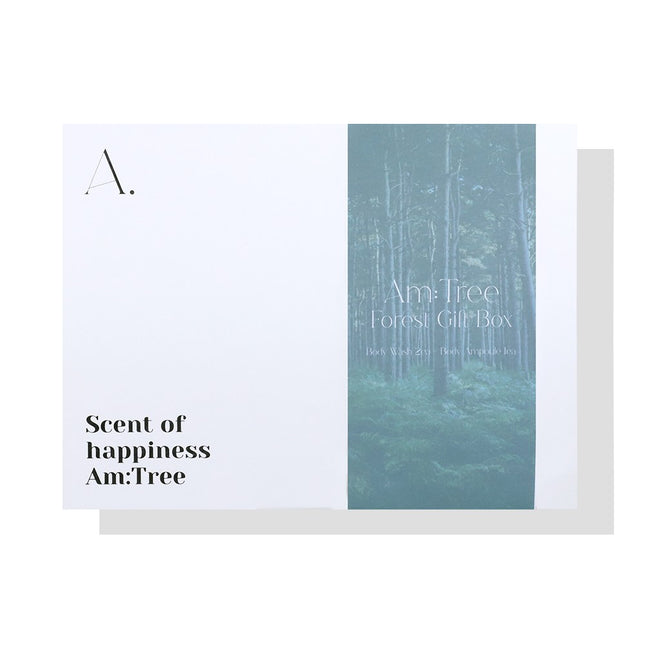 AMTREE  Perfumed Body Care Gift Set Fragrance Forest Calm Green Woody & Herb (Wash 2P + Lotion 1P)