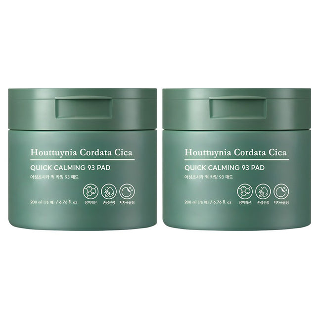 TONYMOLY  Fresh Cica Ac. Solution Clearing Toner Pad 200ml, 70 count, 2 pack