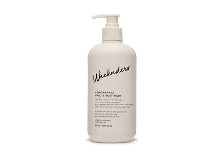 NONE Lemongrass Hand & Body Wash 500ml, 1 Count