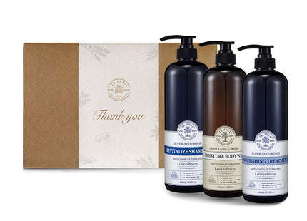 DR.SEED NATURAL THERAPY LEMON BREEZE 1L SET Dr.Seed Natural Therapy Lemon Breeze 1L, 1 Set