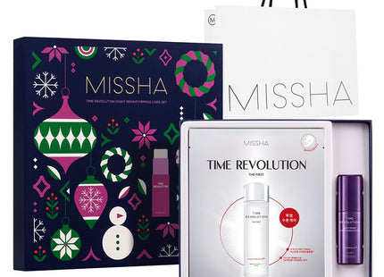 MISSHA  TIME REVOLUTION NIGHT REPAIR FIRMING CARE HOLIDAY EDITION SET, 1 SET