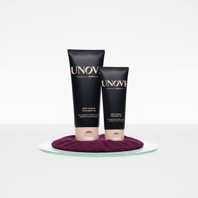UNOVE Deep Damage Hair Treatment EX Tender Bloom 207ml+100ml