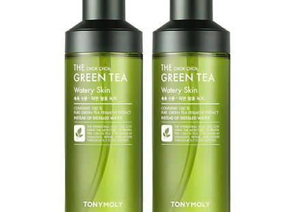 TONYMOLY Tonymoly The Chok Chok Green Tea Hydrating Toner, 180ml, 2 Count