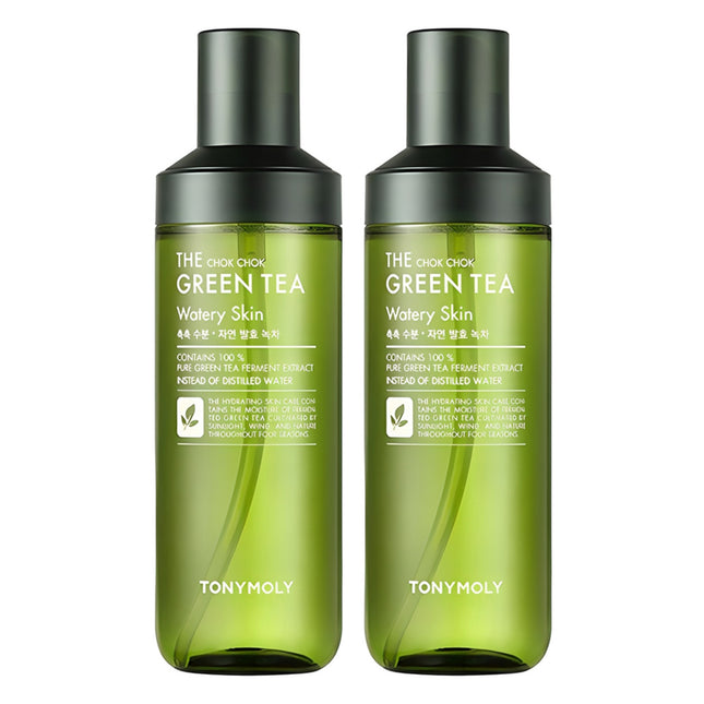 TONYMOLY Tonymoly The Chok Chok Green Tea Hydrating Toner, 180ml, 2 Count